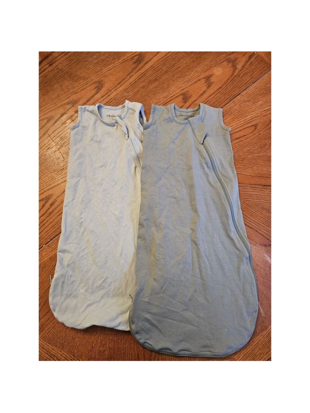 Two Baby Sleep Sacks in Light Blue Bundle